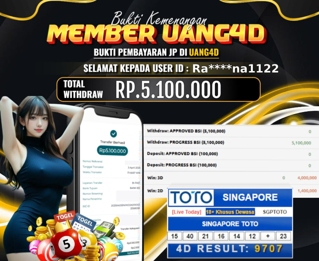 JACKPOT TOGEL MAIN SINGAPORE